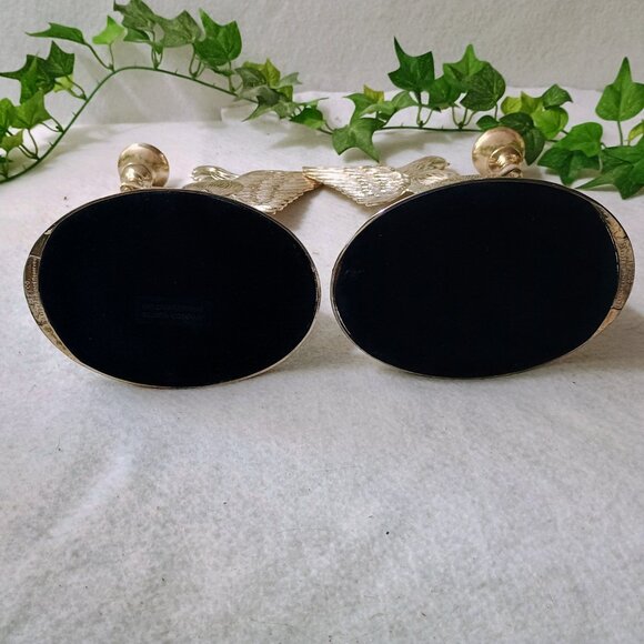 VGUC: Vintage Intern'l Silver Silver-Plated 2 Christmas Angel Candle Holder - Picture 5 of 8